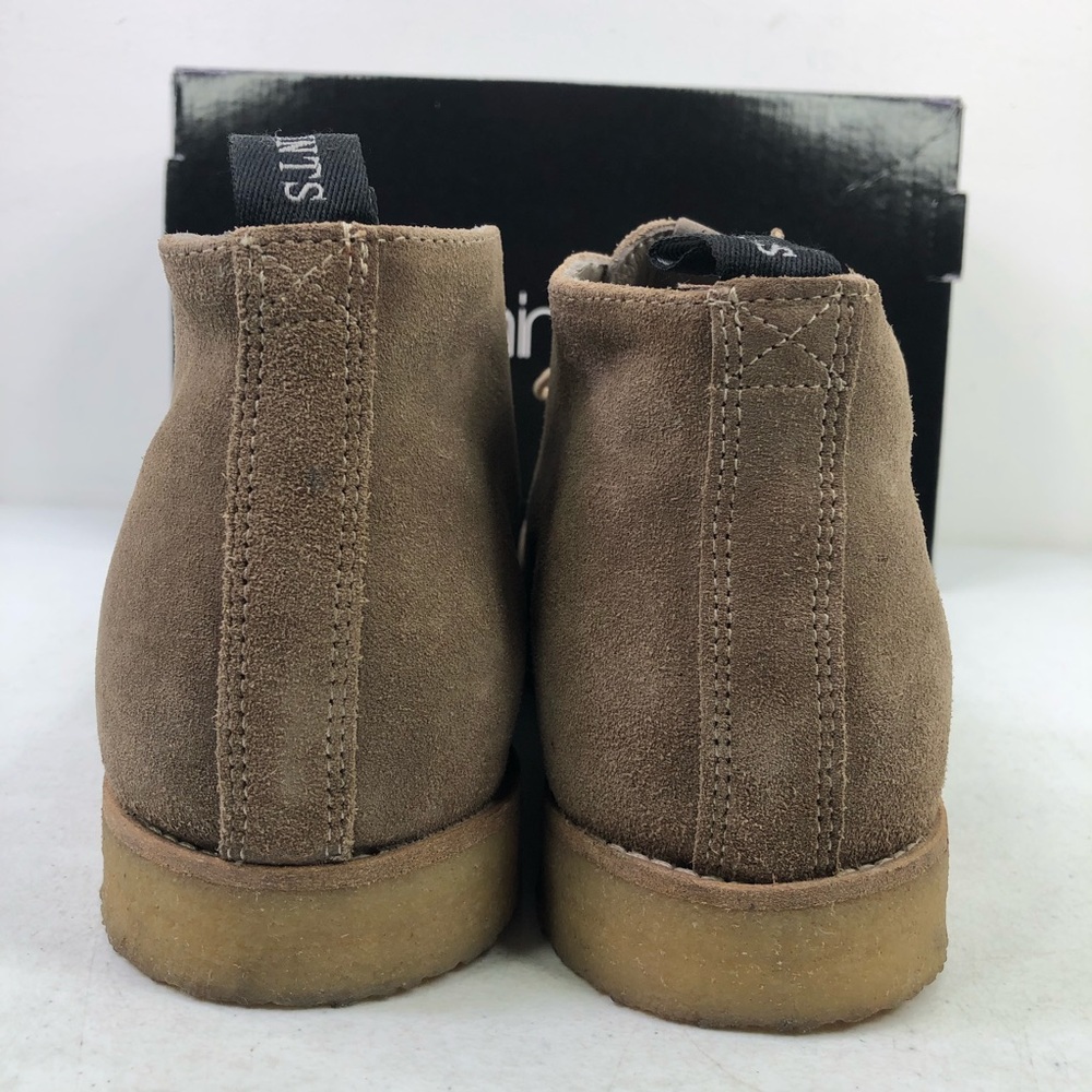 AllSaints Luke Lace Up Suede Chukka Boot Taupe - Picture 6 of 8